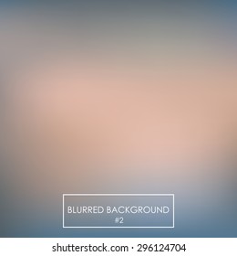 Blurred background in warm colors, perfect for decoration any linear design. Against the background perfectly read the text white.