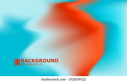 Blurred backgrounds set with modern abstract blurred color gradient patterns. Templates collection for brochures, posters, banners, flyers and cards. Vector