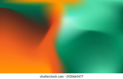 Fondo borroso con modernos patrones abstractos de gradiente de color borroso. Colección de plantillas para folletos, carteles, pancartas, volantes y tarjetas. Vector