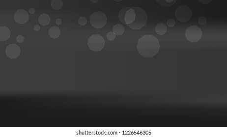 Blurred black, white, gray bokeh background. Chrome dark texture. Silver grey blurry template, Gradient holography metallic foil. Dark blur gradient chrome pattern. Aluminum silver colors. Grey color