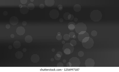 Blurred black, white, gray bokeh background. Chrome dark texture. Silver grey blurry template, Gradient holography metallic foil. Dark blur gradient chrome pattern. Aluminum silver colors. Grey color