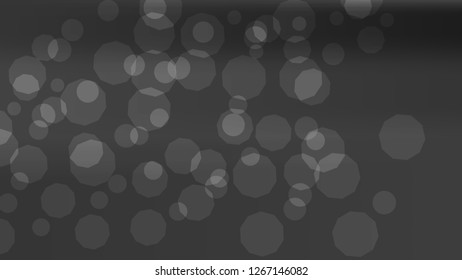 Blurred black, white, gray bokeh background. Chrome dark texture. Silver grey blurry template, Gradient holography metallic foil. Dark blur gradient chrome pattern. Aluminum silver colors. Grey color