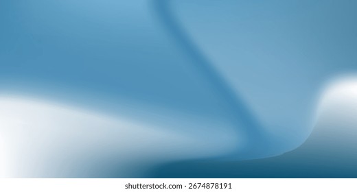 Fondo azul borroso, gradiente de fondo de diseño fresco, fondo de pantalla abstracto azul gradiente de arte moderno azul