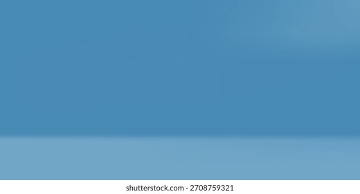 Fondo azul borroso, gradiente de fondo de diseño fresco, fondo de pantalla abstracto azul gradiente de arte moderno azul