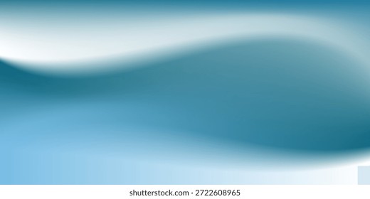 Fondo azul borroso, gradiente de fondo de diseño fresco, fondo de pantalla abstracto azul gradiente de arte moderno azul