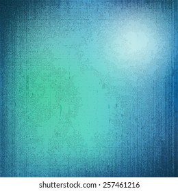 Blurred blue background with grunge texture