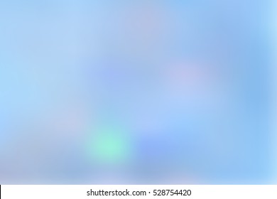 Blurred Bokeh Blue Holidays background. Vector Illustration