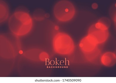 fond de l'effet de fond flou du bokee dans la couleur rouge pâle