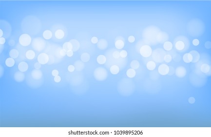 Blurred bright abstract bokeh background. Vector illustration.