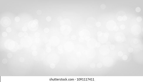 Blurred bright bokeh  background. Vector illustration.