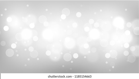 Blurred bright bokeh  background. Vector illustration.