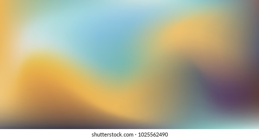 Blurred bright colors mesh background.  Colorful rainbow gradient.   Smooth blend banner template.  Easily editable soft colored vector illustration.  Bright print.