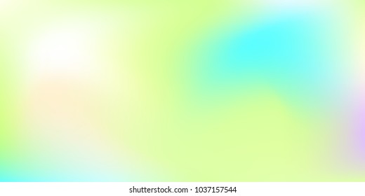 Blurred bright colors mesh background.  Colorful rainbow gradient.   Smooth blend banner template.  Easily editable soft colored vector illustration.  Bright print.