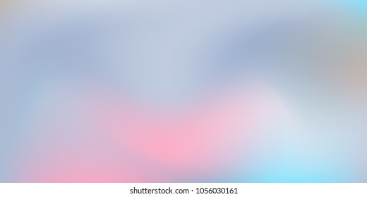 Blurred bright colors mesh background.  Trendy creative vector cosmic gradient.  Creative neon template for banner.   Easily editable soft colored vector illustration.  Bright print.