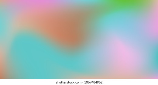 Blurred bright colors mesh background.  Trendy creative vector cosmic gradient.  Creative neon template for banner.   Easily editable soft colored vector illustration.  Bright print.