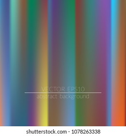  Blurred bright colors mesh background.  Vivid smooth mesh blurred futuristic template. Trendy creative vector. Intense blank Holographic spectrum gradient for printed products, covers.