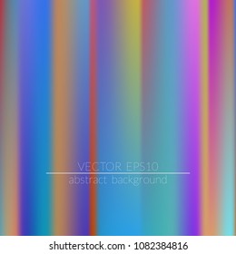  Blurred bright colors mesh background.  Vivid smooth mesh blurred futuristic template. Trendy creative vector. Intense blank Holographic spectrum gradient for printed products, covers.