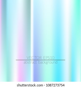 Blurred bright colors mesh background. Colorful rainbow gradient.  Trendy creative vector. Intense blank Holographic spectrum gradient for printed products, covers.