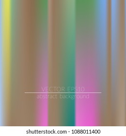  Blurred bright colors mesh background.  Vivid smooth mesh blurred futuristic template. Trendy creative vector. Intense blank Holographic spectrum gradient for printed products, covers.