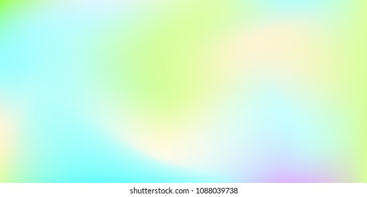 Blurred bright colors mesh background.  Trendy creative vector cosmic gradient.  Smooth blend banner template.  Easily editable soft colored vector illustration.  Bright print.