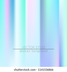 Blurred bright colors mesh background. Colorful rainbow gradient.  Trendy creative vector. Intense blank Holographic spectrum gradient for printed products, covers.