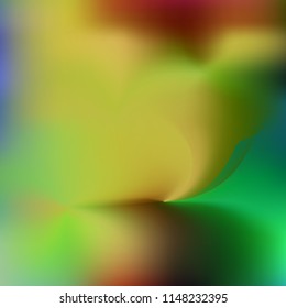 Blurred bright colors mesh background. Smooth blend banner template. Abstract vector nature gradient, Multicolor gradient, summer tropical. Sunset and sunrise sea ocean sky, rainbow wallpaper.