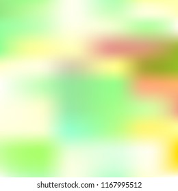 Blurred bright colors mesh background. Smooth blend banner template. Abstract vector nature gradient, Multicolor gradient, summer tropical. Sunset and sunrise sea ocean sky, rainbow wallpaper.