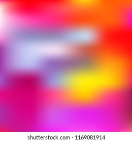 Blurred bright colors mesh background. Smooth blend banner template. Abstract vector nature gradient, Multicolor gradient, summer tropical. Sunset and sunrise sea ocean sky, rainbow wallpaper.