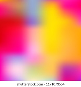 Blurred bright colors mesh background. Smooth blend banner template. Abstract vector nature gradient, Multicolor gradient, summer tropical. Sunset and sunrise sea ocean sky, rainbow wallpaper.