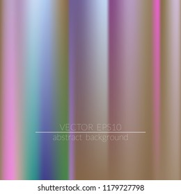  Blurred bright colors mesh background.  Vivid smooth mesh blurred futuristic template. Trendy creative vector. Intense blank Holographic spectrum gradient for printed products, covers.