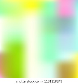 Blurred bright colors mesh background. Smooth blend banner template. Abstract vector nature gradient, Multicolor gradient, summer tropical. Sunset and sunrise sea ocean sky, rainbow wallpaper.