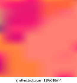 Blurred bright colors mesh background. Smooth blend banner template. Abstract vector nature gradient, Multicolor gradient, summer tropical. Sunset and sunrise sea ocean sky, rainbow wallpaper.