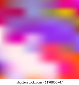 Blurred bright colors mesh background. Smooth blend banner template. Abstract vector nature gradient, Multicolor gradient, summer tropical. Sunset and sunrise sea ocean sky, rainbow wallpaper.