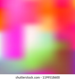 Blurred bright colors mesh background. Smooth blend banner template. Abstract vector nature gradient, Multicolor gradient, summer tropical. Sunset and sunrise sea ocean sky, rainbow wallpaper.