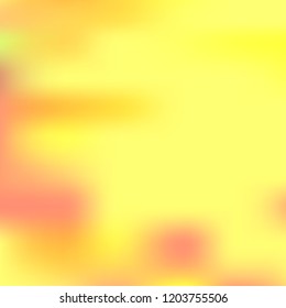 Blurred bright colors mesh background. Smooth blend banner template. Abstract vector nature gradient, Multicolor gradient, summer tropical rainbow wallpaper.