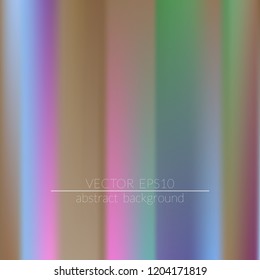  Blurred bright colors mesh background.  Vivid smooth mesh blurred futuristic template. Trendy creative vector. Intense blank Holographic spectrum gradient for printed products, covers.