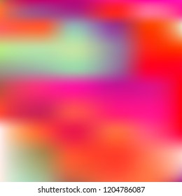 Blurred bright colors mesh background. Smooth blend banner template. Abstract vector nature gradient, Multicolor gradient, summer tropical. Sunset and sunrise sea ocean sky, rainbow wallpaper.