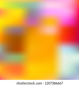 Blurred bright colors mesh background. Smooth blend banner template. Abstract vector nature gradient, Multicolor gradient, summer tropical. Sunset and sunrise sea ocean sky, rainbow wallpaper.