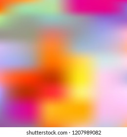 Blurred bright colors mesh background. Smooth blend banner template. Abstract vector nature gradient, Multicolor gradient, summer tropical. Sunset and sunrise sea ocean sky, rainbow wallpaper.