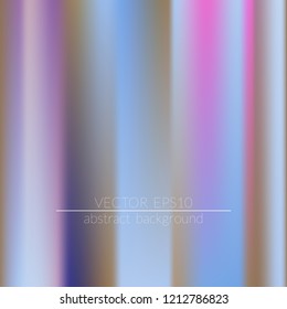  Blurred bright colors mesh background.  Vivid smooth mesh blurred futuristic template. Trendy creative vector. Intense blank Holographic spectrum gradient for printed products, covers.