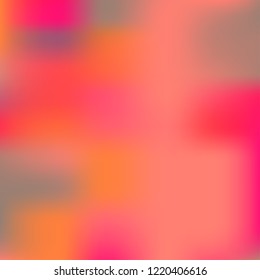 Blurred bright colors mesh background. Smooth blend banner template. Abstract vector nature gradient, Multicolor gradient, summer tropical. Sunset and sunrise sea ocean sky, rainbow wallpaper.