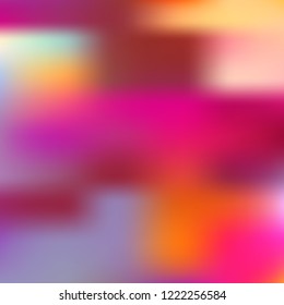 Blurred bright colors mesh background. Smooth blend banner template. Abstract vector nature gradient, Multicolor gradient, summer tropical. Sunset and sunrise sea ocean sky, rainbow wallpaper.