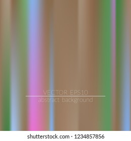  Blurred bright colors mesh background.  Vivid smooth mesh blurred futuristic template. Trendy creative vector. Intense blank Holographic spectrum gradient for printed products, covers.