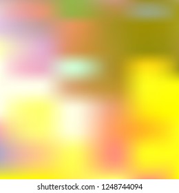 Blurred bright colors mesh background. Smooth blend banner template. Abstract vector nature gradient, Multicolor gradient, summer tropical. Sunset and sunrise sea ocean sky, rainbow wallpaper.