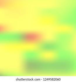 Blurred bright colors mesh background. Smooth blend banner template. Abstract vector nature gradient, Multicolor gradient, summer tropical. Sunset and sunrise sea ocean sky, rainbow wallpaper.