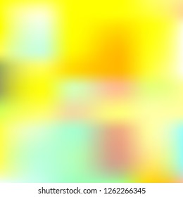 Blurred bright colors mesh background. Smooth blend banner template. Abstract vector nature gradient, Multicolor gradient, summer tropical. Sunset and sunrise sea ocean sky, rainbow wallpaper.