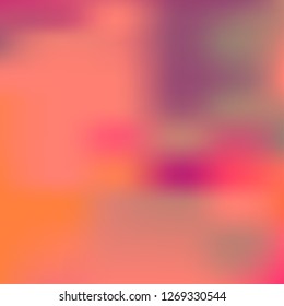 Blurred bright colors mesh background. Smooth blend banner template. Abstract vector nature gradient, Multicolor gradient, summer tropical. Sunset and sunrise sea ocean sky, rainbow wallpaper.