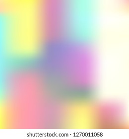 Blurred bright colors mesh background. Smooth blend banner template. Abstract vector nature gradient, Multicolor gradient, summer tropical. Sunset and sunrise sea ocean sky, rainbow wallpaper.