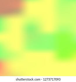 Blurred bright colors mesh background. Smooth blend banner template. Abstract vector nature gradient, Multicolor gradient, summer tropical. Sunset and sunrise sea ocean sky, rainbow wallpaper.