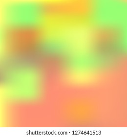 Blurred bright colors mesh background. Smooth blend banner template. Abstract vector nature gradient, Multicolor gradient, summer tropical. Sunset and sunrise sea ocean sky, rainbow wallpaper.